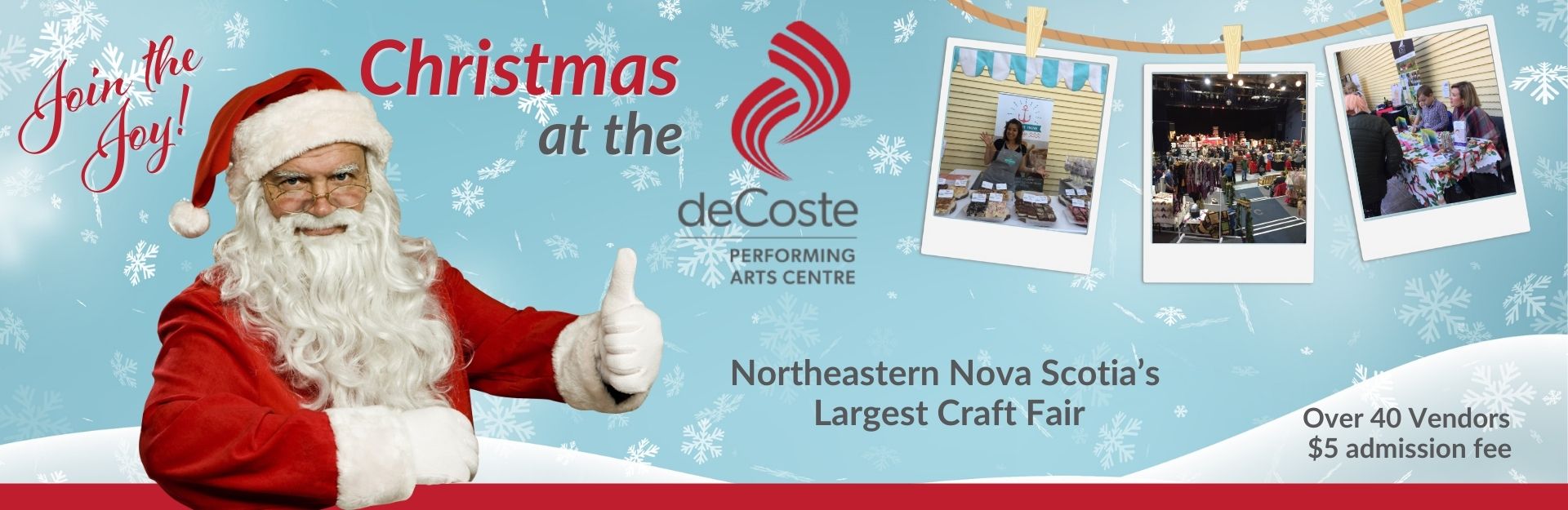 Christmas at the deCoste Web Header